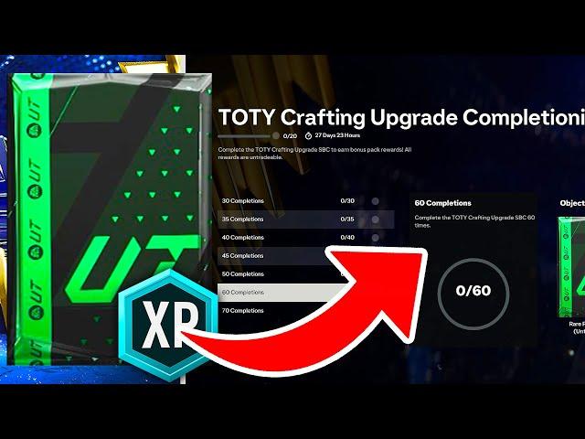 How to Complete TOTY Crafting Upgrade Completioinist Objectives ⭐ EA FC 24