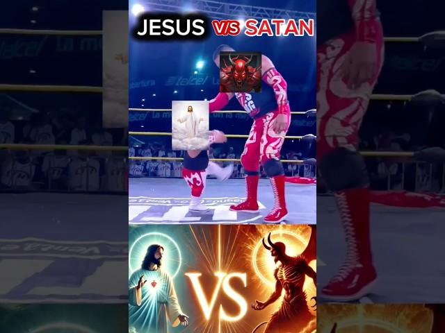 Jesus VS Devil #shorts #papajesus #devil