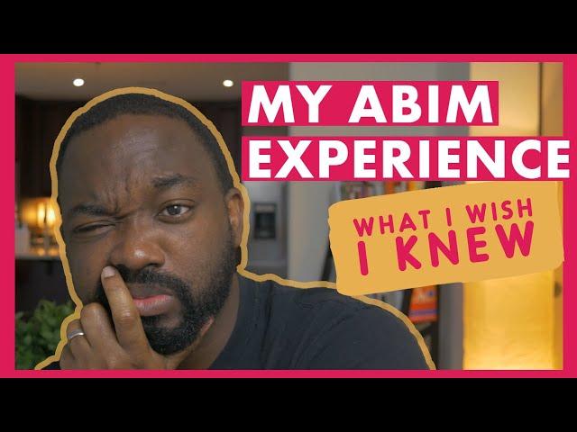 My ABIM Internal Medicine Experience  - What I wish I knew before exam day