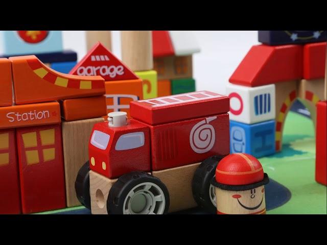 TOP BRIGHT City Blocks for Kids!