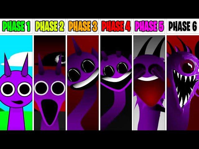 True Phases in Incredibox Sprunki - Phase 1 VS Phase 2 VS Phase 3 VS Phase 4 VS Phase 5 VS Phase 6