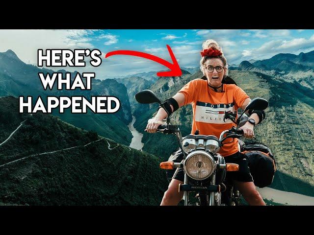 My FIRST time riding a MOTORBIKE (In VIETNAM...)