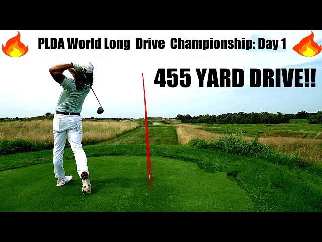 455 YARD DRIVE! - Analyzing My Performance at the PLDA WORLD LONG DRIVE CHAMPIONSHIP- Day One