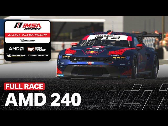 2024 IMSA Esports Global Championship | Race 1: AMD 240 - Michelin Raceway Road Atlanta | iRacing