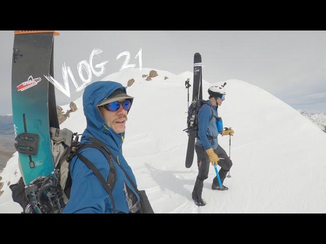 Spring Ski Touring abandoned Ski Field, Mt Potts, New Zealand