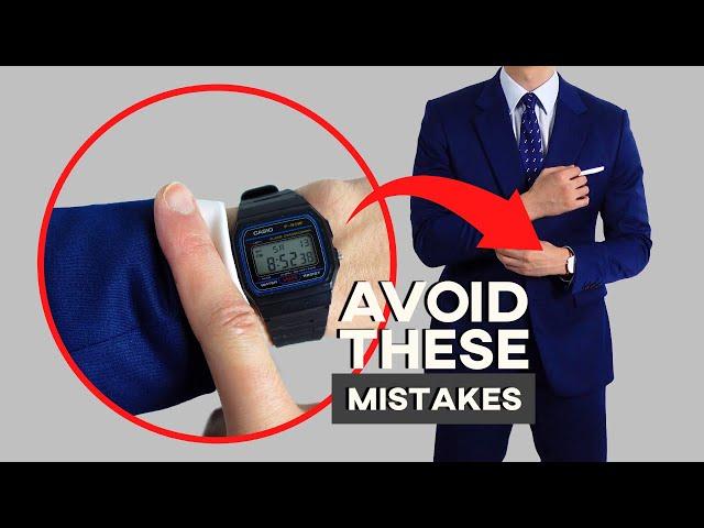 Watch Wearing Mistakes To Avoid | 8 Tips To Look Good Every time You Wear A Watch!