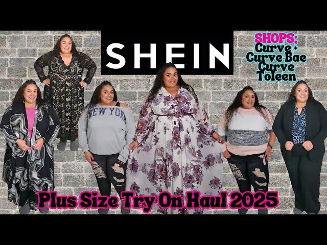 SHEIN Plus Size Haul 2025|SHEIN Curve Shops|SHEIN Plus Size Clothing Haul|SHEIN Fashion|TashaStJames