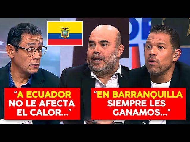 TREMENDO DEBATE! Prensa COLOMBIANA analiza el partido contra ECUADOR "NO LES AFECTA EL CALOR"