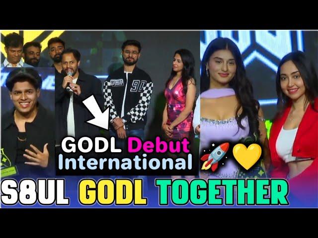 S8UL Kaashvi Payal Won  GODL vs SOUL Fan Favt  GODL Entry in eSports Awards 