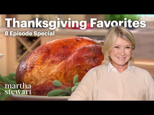 How to Make Martha Stewart's Favorite Thanksgiving Foods | The Best Holiday Recipes