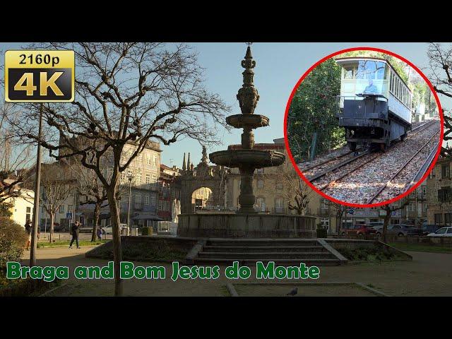 Braga and Bom Jesus do Monte – Portugal 4K Travel Channel