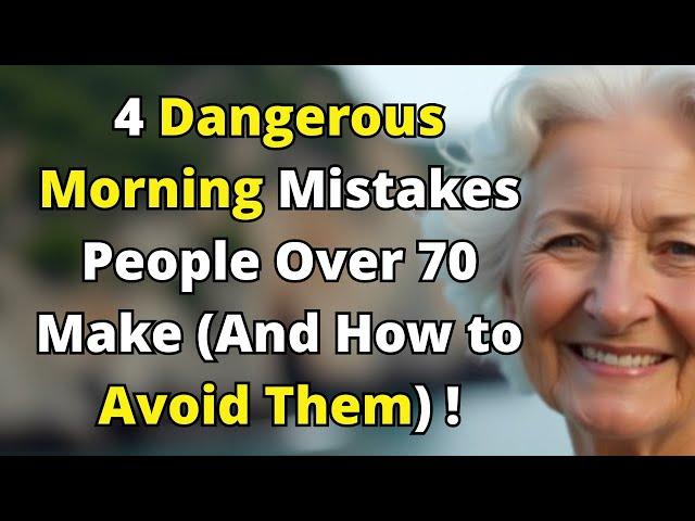4 Dangerous Morning Mistakes People Over 70 Make (And How to Avoid Them)! elderly wisdom, seniors