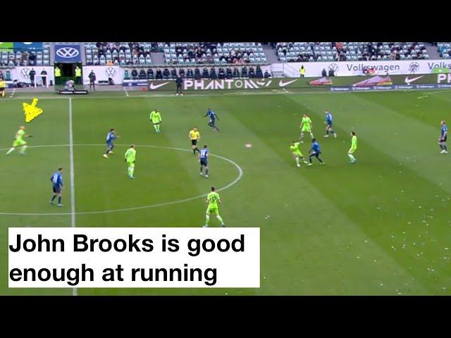 John Brooks is good enough at running