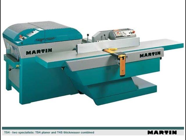 New Martin T54 Surface Planer | Scott+Sargeant Woodworking Machinery