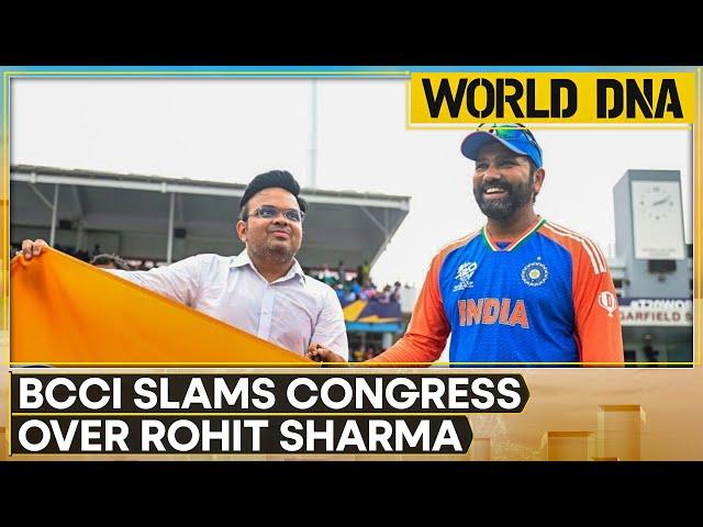 BCCI Slams Congress Leader's Remarks On Indian Captain Rohit Sharma's Fitness | World DNA | WION