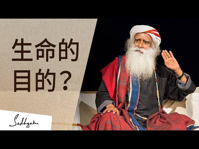 生命的目的是什麼？| Sadhguru (薩古魯)