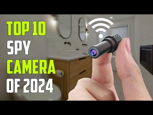 Top 10 Best Spy Cameras 2024 - Best Spy camera 2024