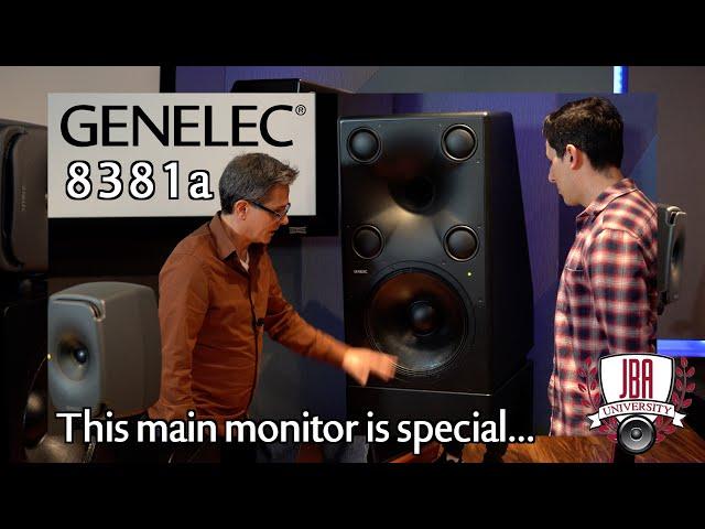 The Genelec 8381a Main Monitor is a BEAST!