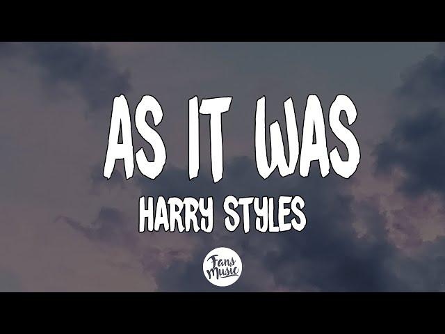 Harry Styles - As It Was (Lyrics)