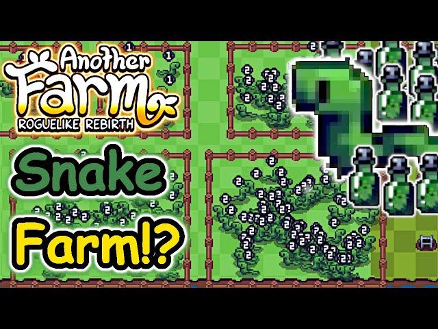 Can We Win With Poisonous Snakes? | Another Farm Roguelike Rebirth