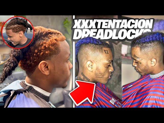 I TRIED XXXTENTACION DREADLOCK STYLE FOR THE FIRST TIME... 