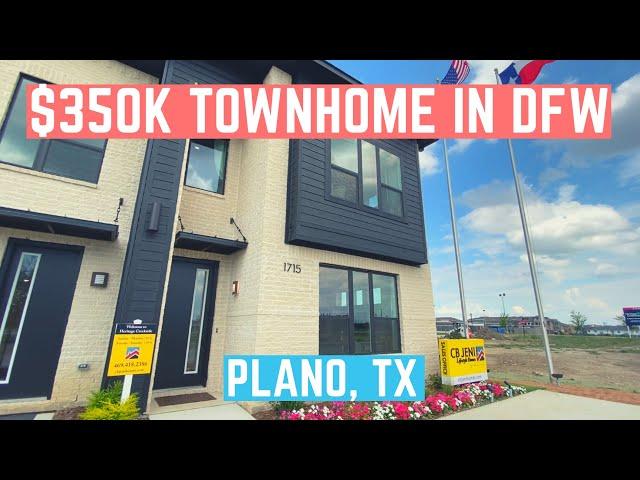 $350k CB JENI Townhome Tour in Plano, TX