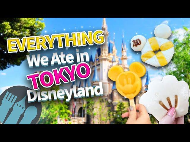 Everything We Ate in Tokyo Disney