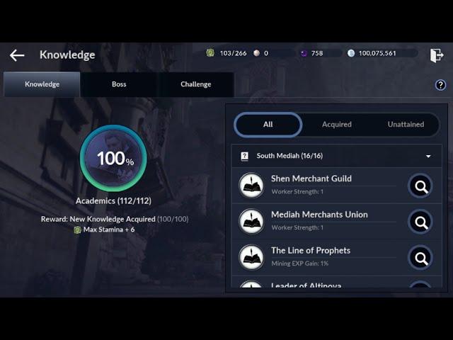 Hidden Knowledge "Academics" Location in South Mediah | Black Desert Mobile