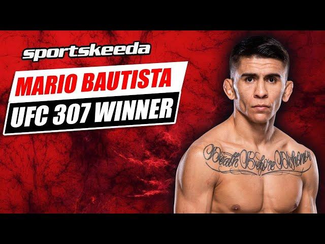 Mario Bautista on backlash from UFC 307 win over Jose Aldo