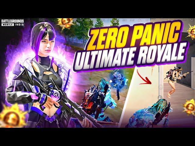 0% Panic ULTIMATE ROYALE | Full Intense LEGEND Lobby 1v4 Clutches  | BGMI Legend Gameplay