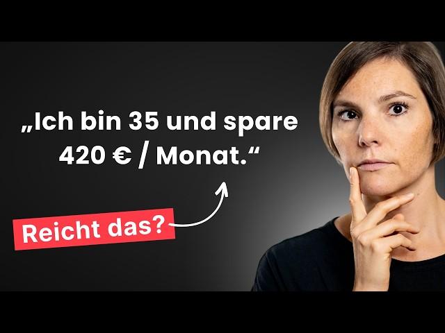 Wie viel Geld kannst Du bei welcher Sparrate erwarten?