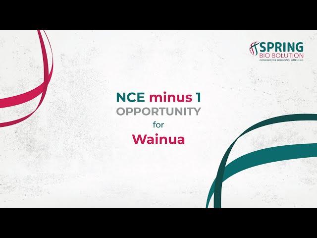 NCE minus 1 opportunity for Wainua