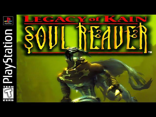 Legacy of Kain: Soul Reaver PS1 Longplay - Casual 100% Full Game Walkthrough