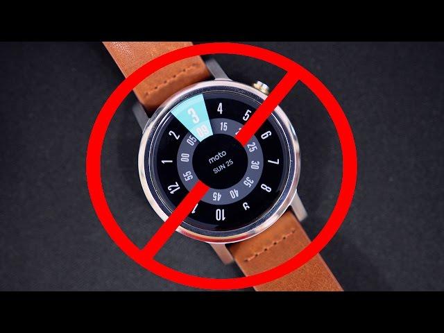 6 Reasons NOT To Buy the Moto 360 v2!