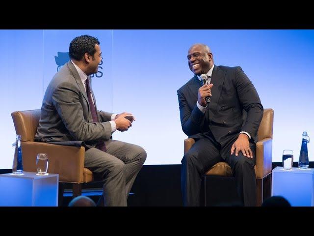 Talks at GS – Magic Johnson On “Over-Delivering” On And Off The Court