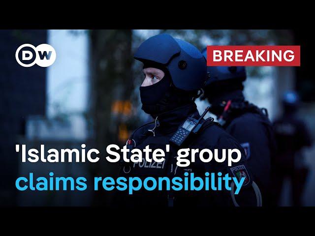 'Islamic State' group says it perpetrated the deadly knife attack in Germany | DW News