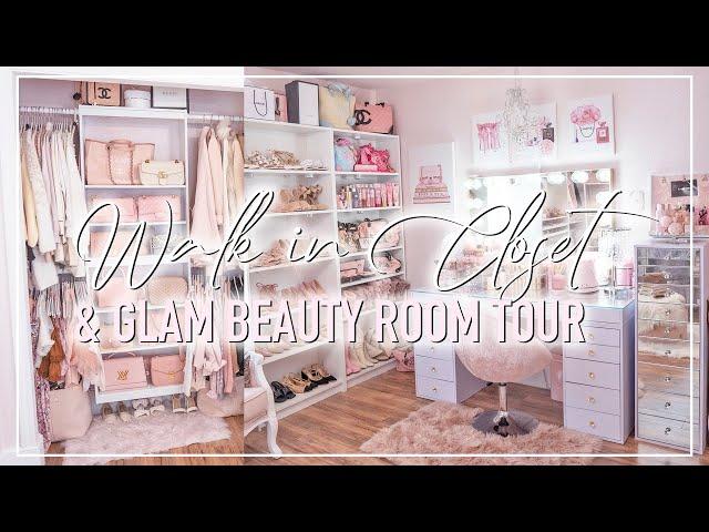 My Dream Walk in Closet & Beauty Room Tour