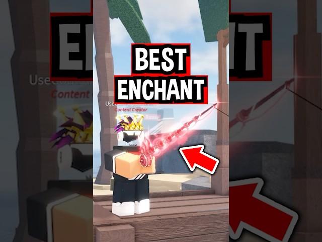 BEST ENCHANT For ROD OF THE DEPTHS in Roblox Fisch..