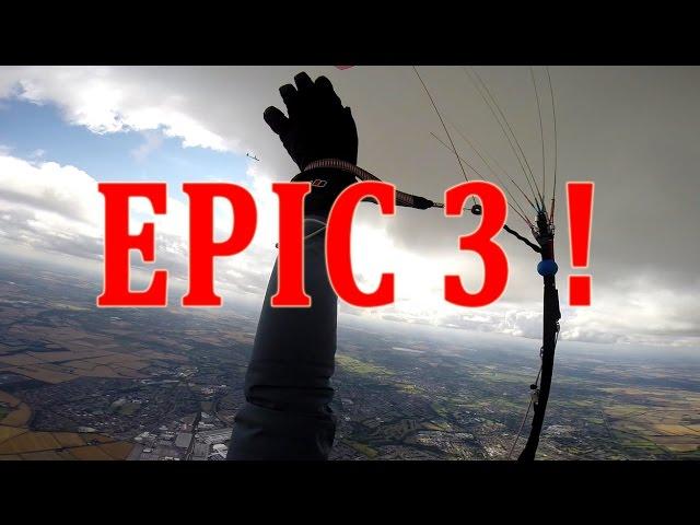 EPIC 150 KM PARAGLIDING FLIGHT HD - 100km/h MAX TOP SPEED - PART 3