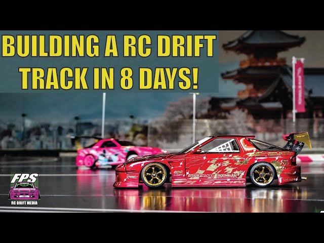 WE MOVED TRACK IN 8 DAYS Rc Drift SLIDE HOUSE