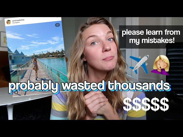 The biggest money mistakes I made while travelling ️