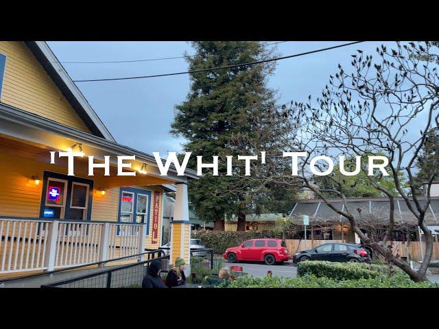 [4K] WALKING: Eugene, OR: Whitaker Neighborhood Evening Restaurant Tour