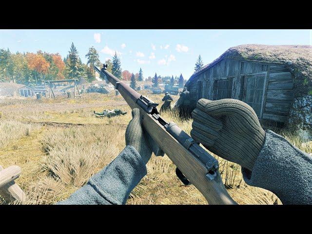 Enlisted Gameplay - German Forces VS Soviet Forces - Voskhod Settlement - Battle For Moscow