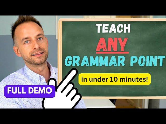 Teach Any English Grammar Point In 10 Minutes