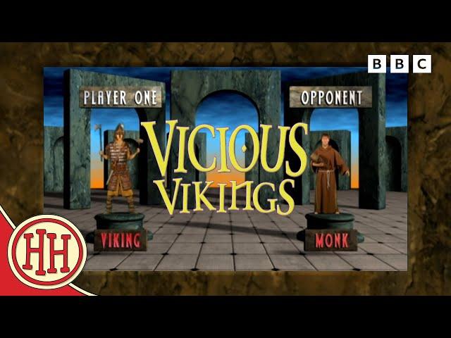 Warrior: Viking vs Monk | Vicious Vikings | Horrible Histories