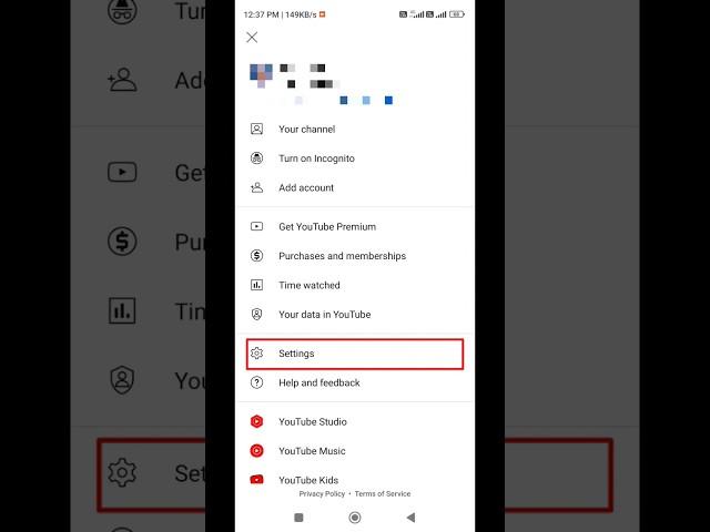 How to OFF YouTube Subscription notifications #shorts