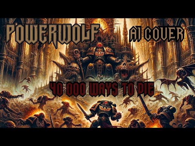 40 000 способов подохнуть, но это Powerwolf (AI COVER)