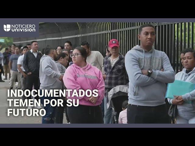 Indocumentados con procesos migratorios pendientes temen por su futuro cuando Trump asuma el poder