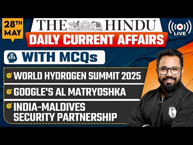 28 MAY Current Affairs | The Hindu Analysis | Current Affairs Today | PW OnlyIAS
