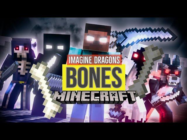  [AMV] Bones - Imagine Dragons | Herobrine Revenge | Minecraft Animation